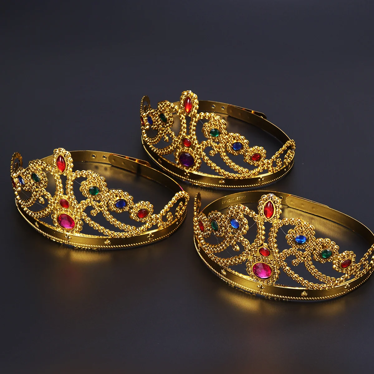 

1Pcs Birthday Crown Headwear Princess Gold Party Hat Kids Baby Shower Accessory Party Crown Baby Shower Headwear