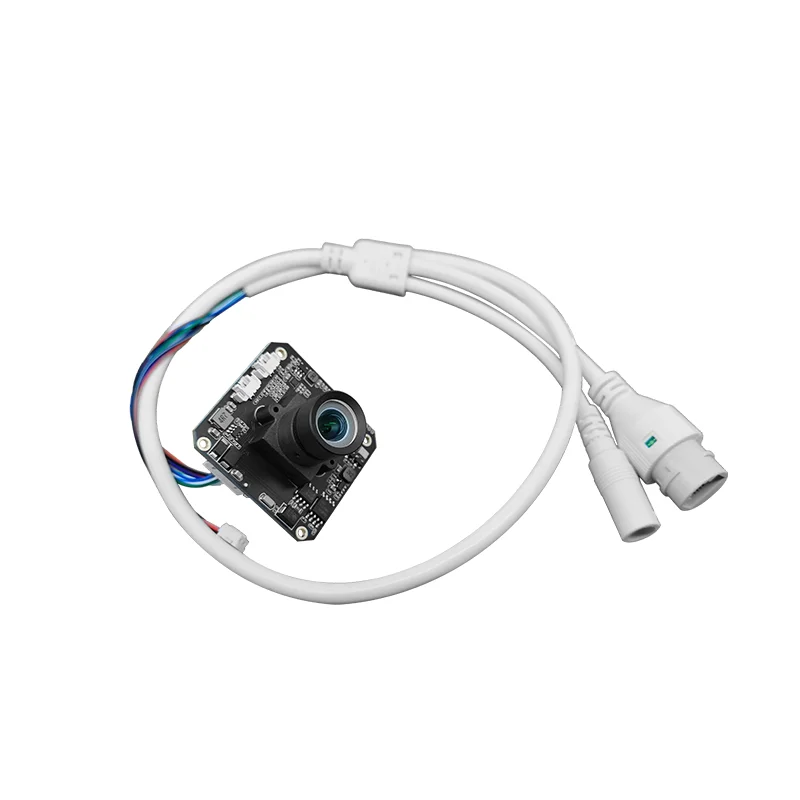 8MP 4K ONVIF 2.6 IP Camera Module H.265 H.264 Network Camera Board with Dual MIC and Rich IO Support for Workshop Monitoring