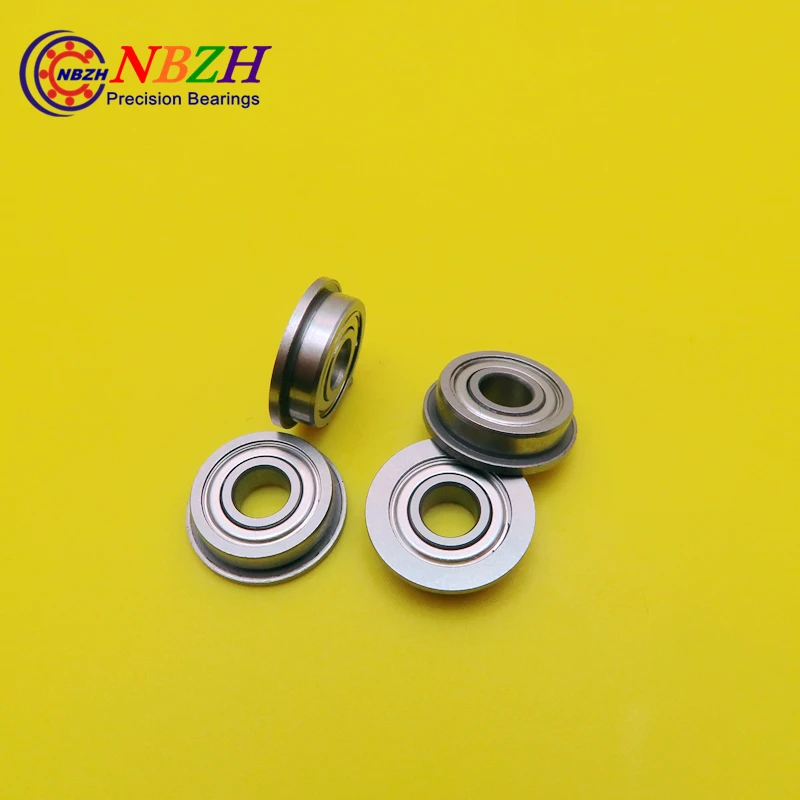 F695ZZ F695-2RS F619/5 DDLF-1350ZZ Flanged Flange Deep Groove Ball Bearings  5*13*15*4*1 mm  For VORON Mobius 2/3 3D Printer