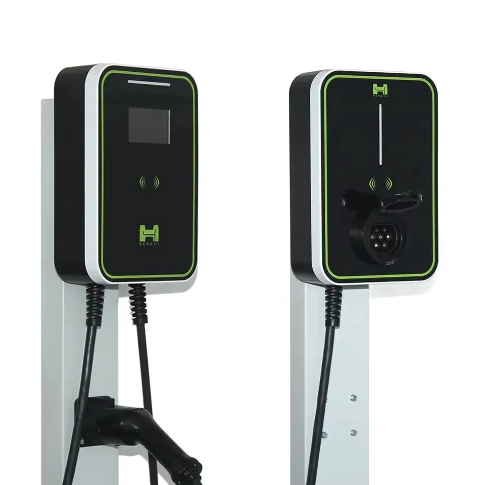 Wireless Type 2 Socket Wallbox EV Charger Station 7kw/11kw/22kw Charging Pile