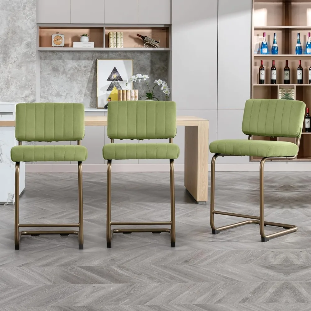 

Bar Stools Set of 3,Counter Height Bar Stools Bar Chairs,24 inch Tall Barstool with Back,Barstools Customized