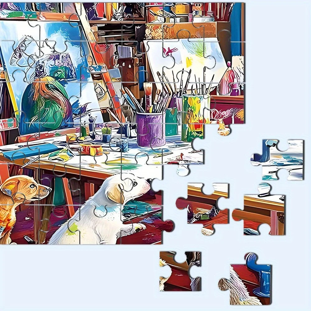 500/1000ピース 大人向けパズル、高品質でリラックスできるファミリーゲーム、誕生日、クリスマス、ハロウィン、ギフトに最適、ベストチョイス