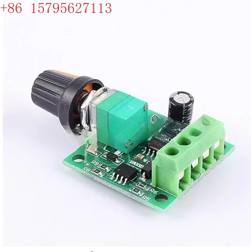 PWM DC motor speed regulator 1.8V 3V 5V 6V 12V 2A speed control switch function 1803BK