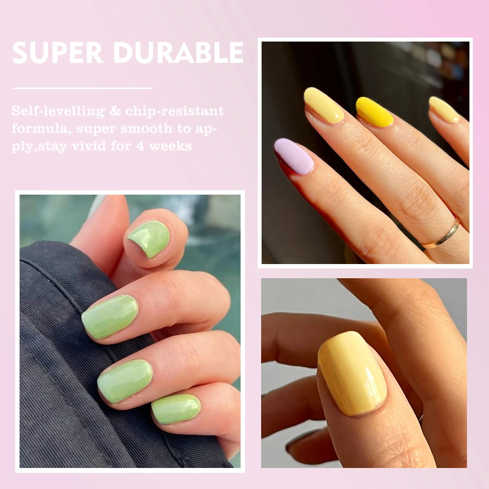 Mxsi 60 Colors Nail Gel Polish 15ml Vernis Semi Permanent Nail Art
