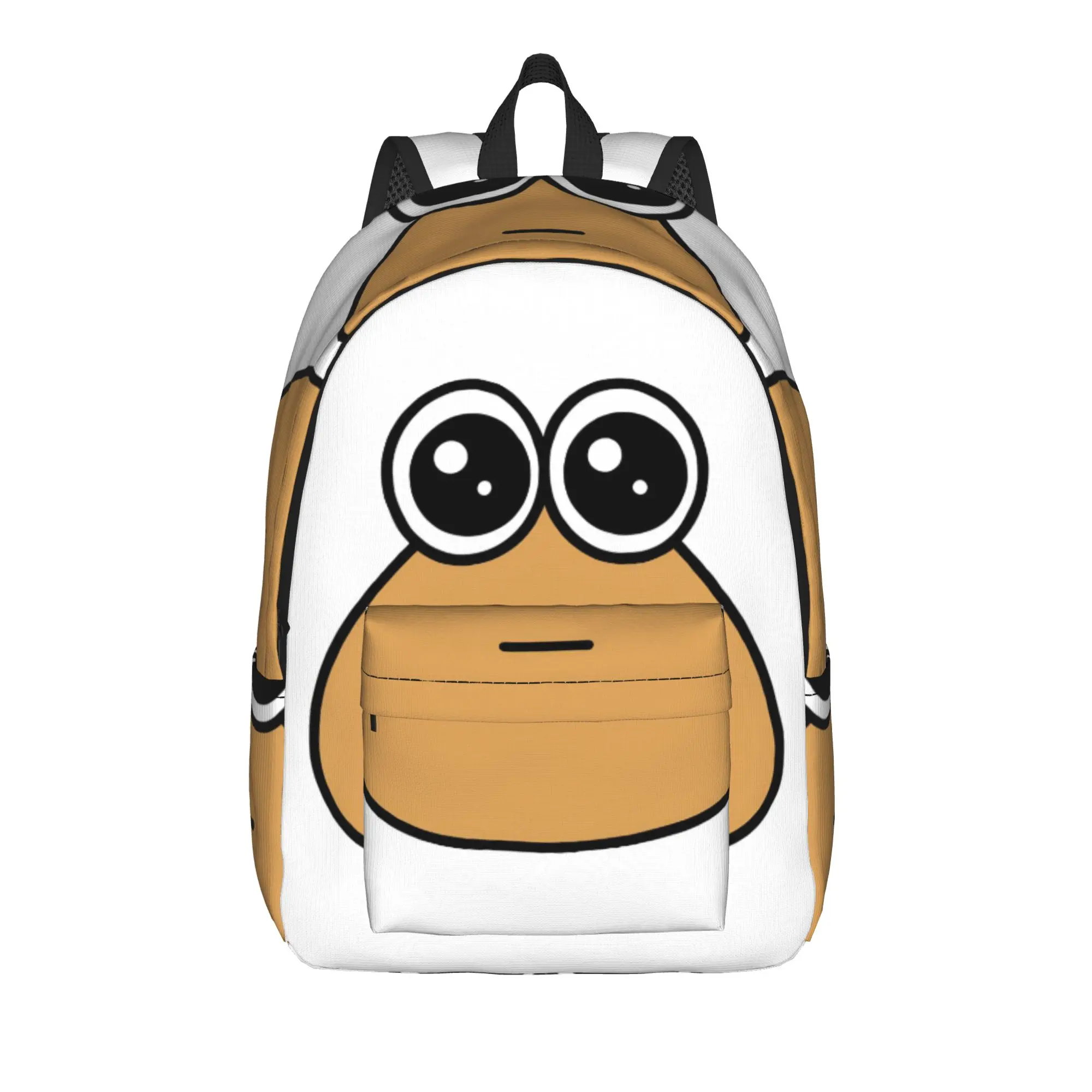 My Pet Alien Pou Backpack for Men Women Cool High School Work Daypack  College Shoulder Bag Sports