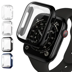 Cover For Apple Watch 10 Case 46mm 44mm 40mm 45mm 41mm 42mm 38mm screen protector silicone bumper iwatch series 3 4 5 6 se 7 8 9