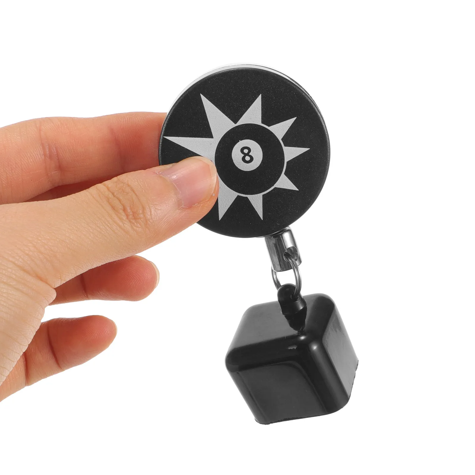 

Держатель для мела для бильярдного кия, выдвижной, прочный, портативный, аксессуар для игры в снукер, для бильярдистов