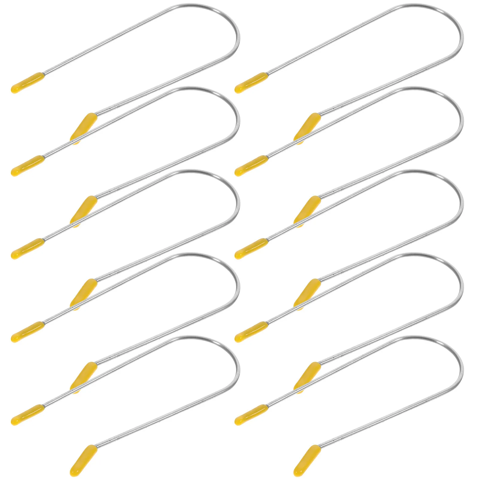 16Pcs Stainless Steel Hot Roller Securing Clips for Electric Curlers – Strong Grip, No-Slip, Lightweight