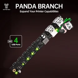 BIGTREETECH Panda Branch Ultimate Power Expansion board with 4 USB-A 5V Output for AMS System BambuLab P1P X1 A1 P2S 3D Printer