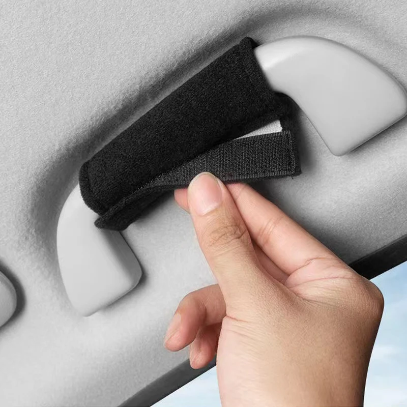 Car interior Car roof handle plush protective cover for Renault Sport Duster Megane 2 3 Accessories