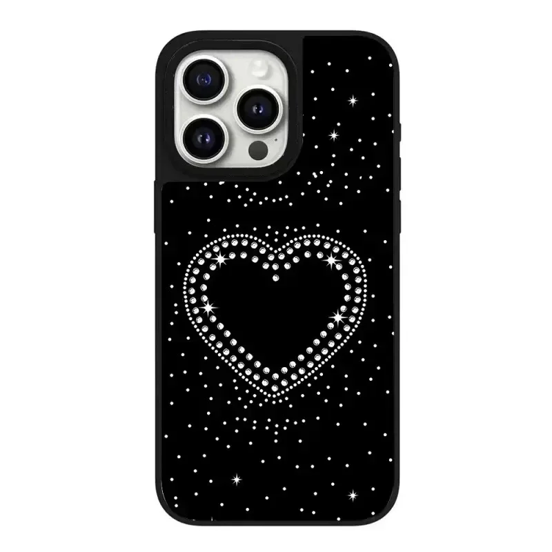 IPhone用磁気ミラーケース,iPhone 11,12,13,14,15,16 pro max用のクリエイティブケース
