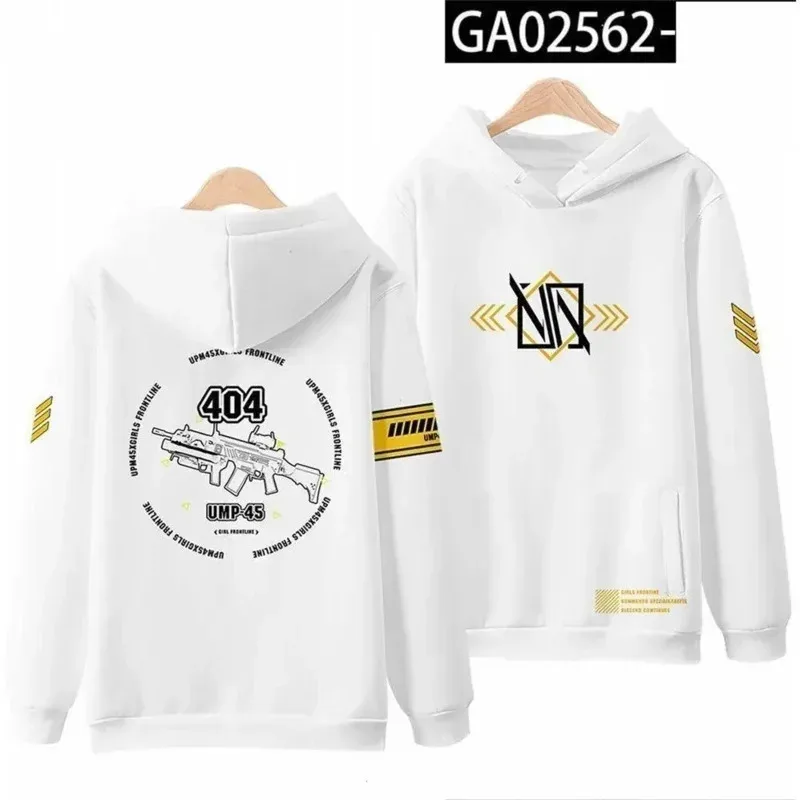 AA wat A Hot Game Girls Frontline 3D Print Oversized Women/Men Hoodie Sweatshirt AR15 404 UMP45 HK416 UMP9 Cosplay Cost2025 New