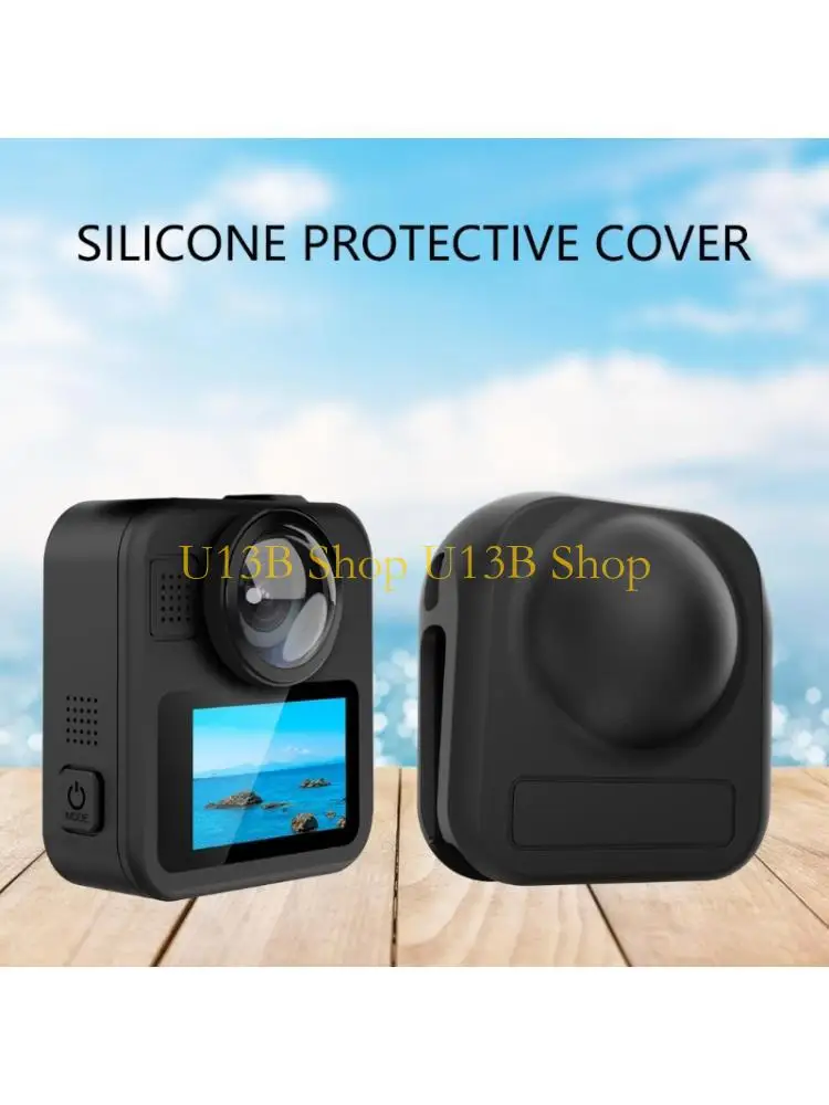 U13B Lightweight Silicone Protective Case Anti Vibration Design for Dedicated Black