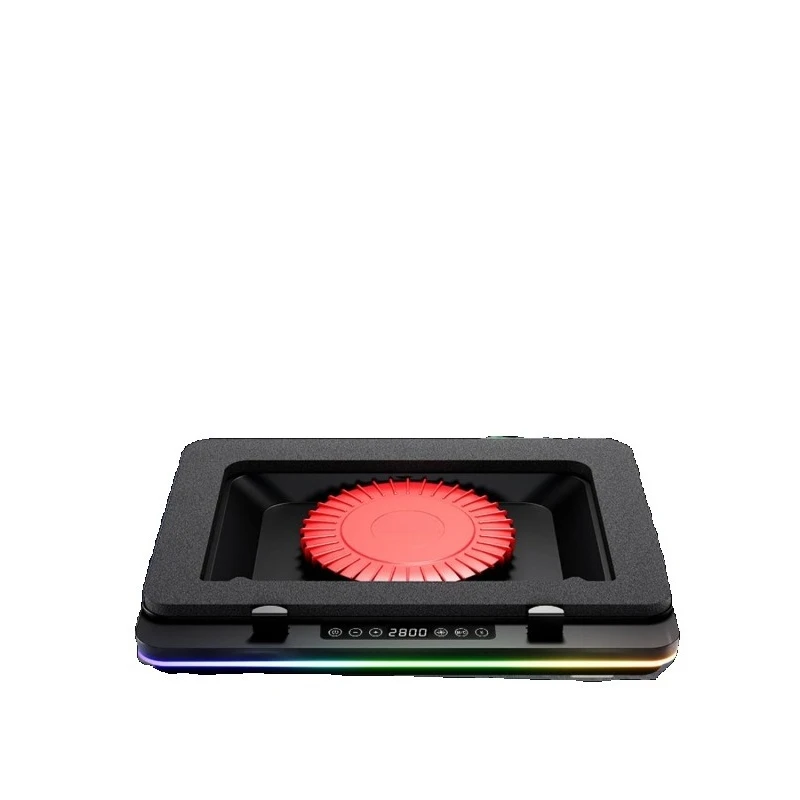 The IETS GT600 Compressed Airflow Laptop Cooler Air-Cooled 14CM Fan Supports an 18-inch Dustproof Base Bracket
