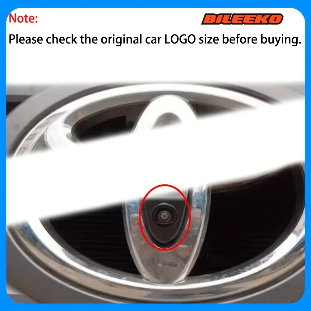 Logo of The Front View Camera Integrated for Various for TOYOTA Models Including Camry, Aurion, Avalon, Aygo X, Corolla, Auris