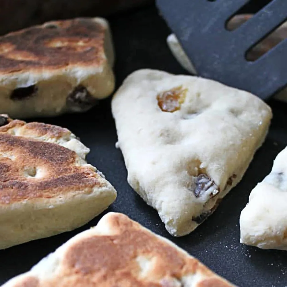 صينية من الحديد الزهر 36 سم، مقبض مزدوج تاوا لروتي، دوسا، التورتيلا، الفطيرة، الطبخ العائلي #5