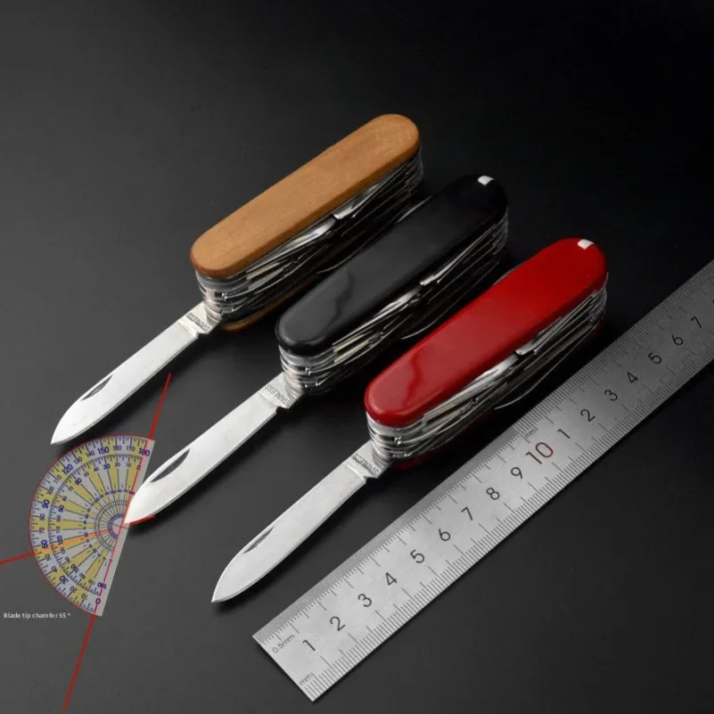 17-in-1 Multi-Tool Pocket Knife Portable Stainless Steel Folding Camping Pliers for Outdoor Screwdriver Hand Tools
