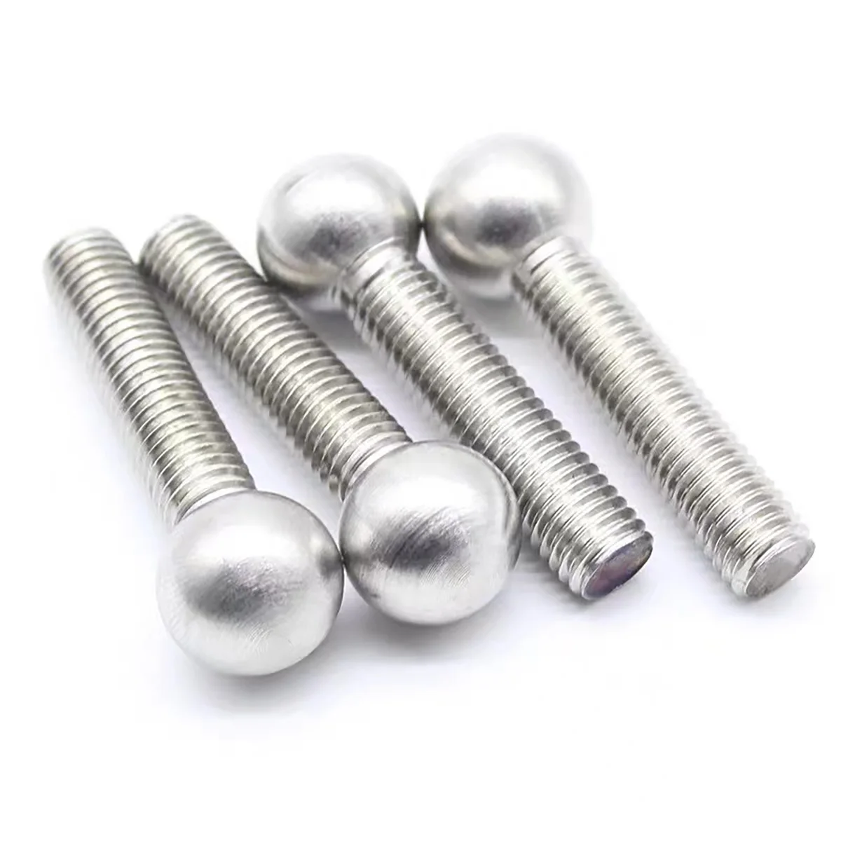 304 Stainless Steel Ball Head Screw / Ball Screw / Ball End Universal Rotating Bracket Bolt