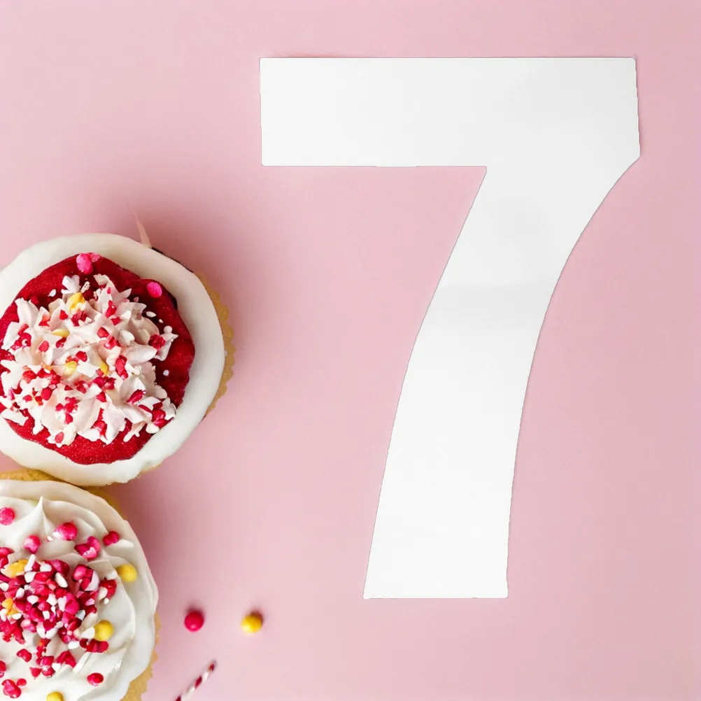 Number Cake Molds Set for Baking – 2-Piece PP Plastic Fondant Decorating Templates, Easy Release & Precision Stencils 5