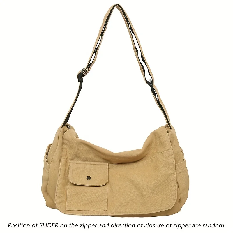 NONE Canvas Messenger Bag 3
