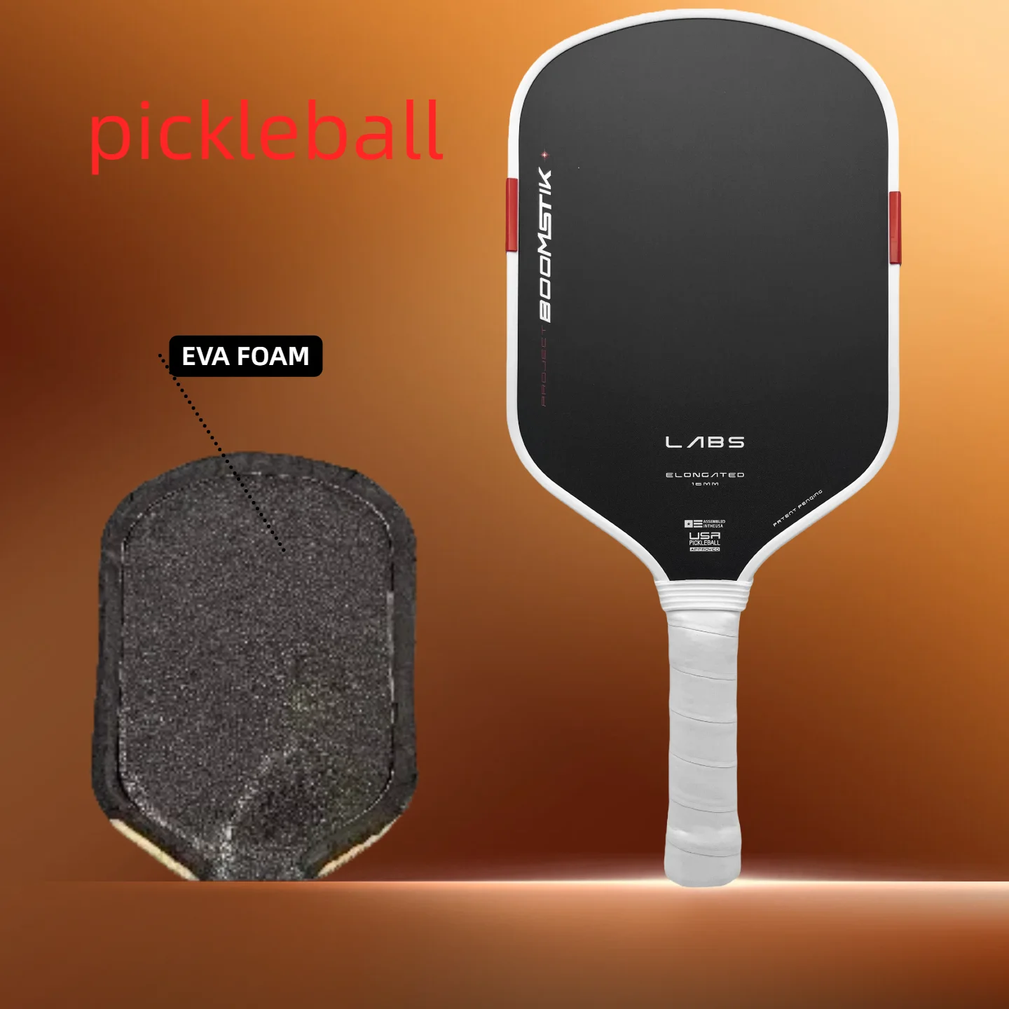 

Selkirk-style T700 Carbon Fiber Gen 5 Pickleball Paddle with Boomstik Core, Hot-pressed