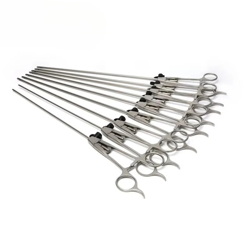 Laparoscopic Surgery Needle Holder, Reusable O Type Needle Holder 5mm/3mm