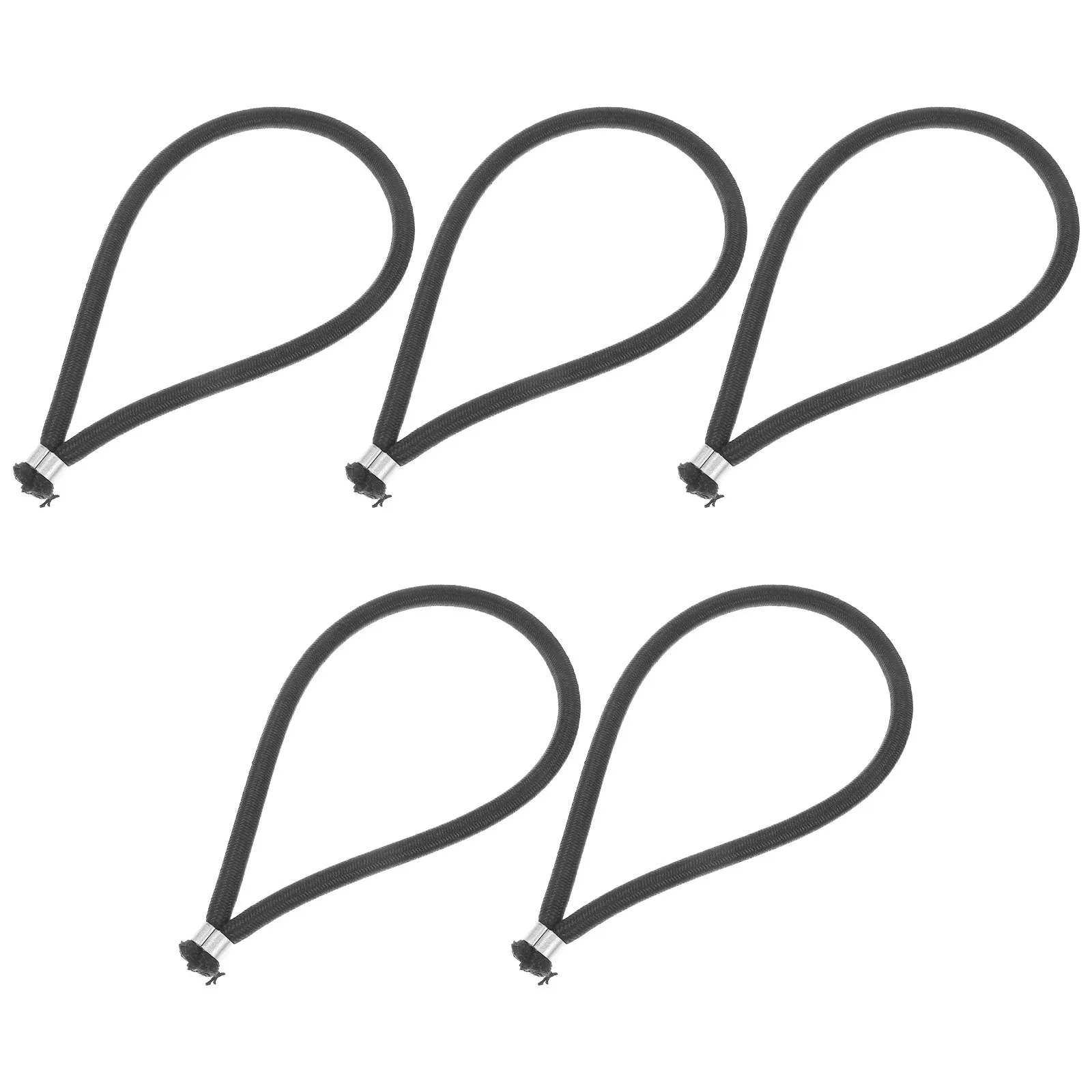 5Pcs 7 Inch Heavy Duty Trampoline Replacement Bungee Cords Nylon Latex Elastic Rope for Mini Trampoline Fixing Drawstring Cord