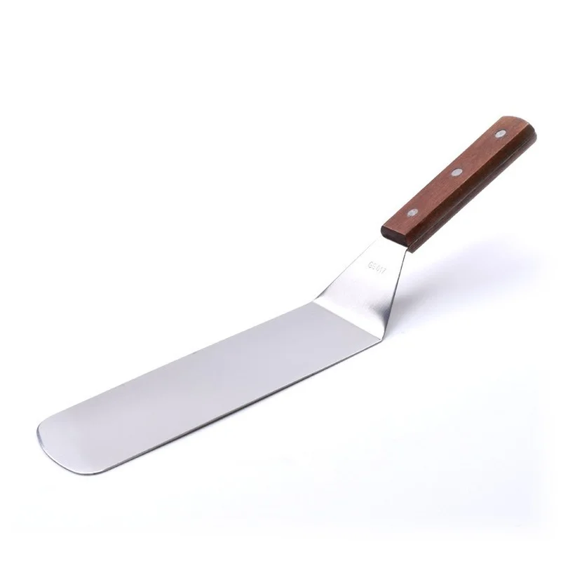 Stainless Steel Steak Cooking  Shovel Pizza Spatula Teppanyaki Kitchen Utensils