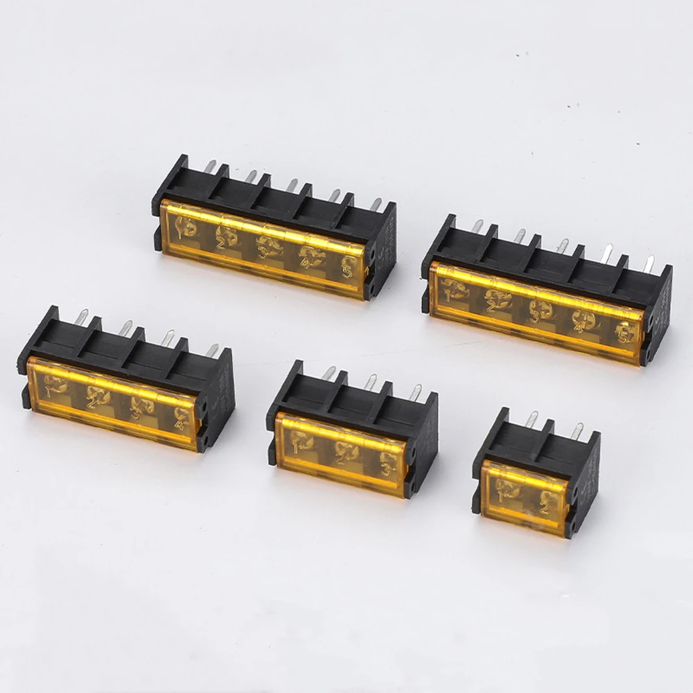 5/2PCS HB-9500 PCB Screw Terminal Block Connector 2P-10P 300V 30A Lid Barrier 9.5MM Pitch