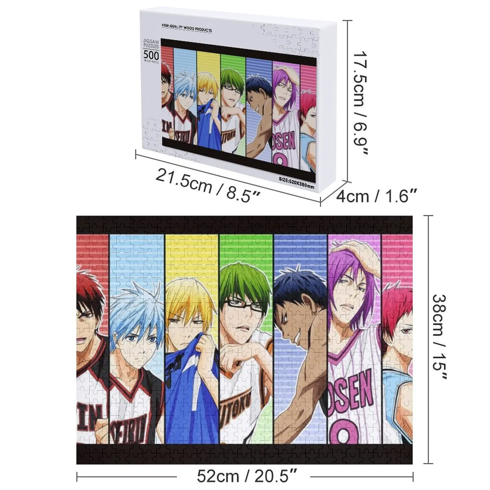 كوروكو فريق سلة اللغز اسم لعبة خشبية لعبة الأطفال ديوراما الملحقات لغز