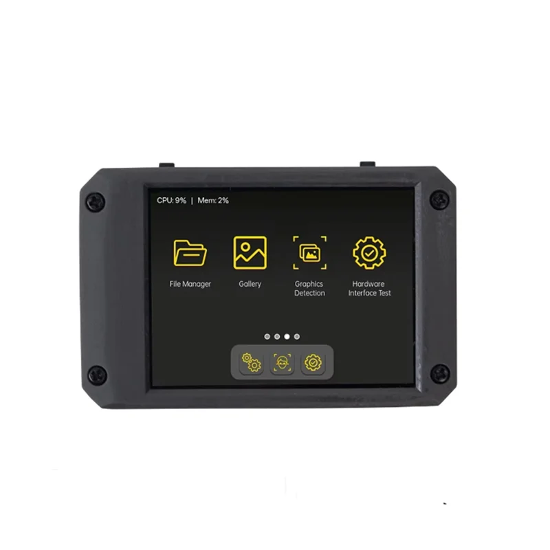 ABGI-K230 Al Modulo di riconoscimento visivo Grande memoria con sviluppatore micropython touch screen HD da 2,4 pollici per kit robot