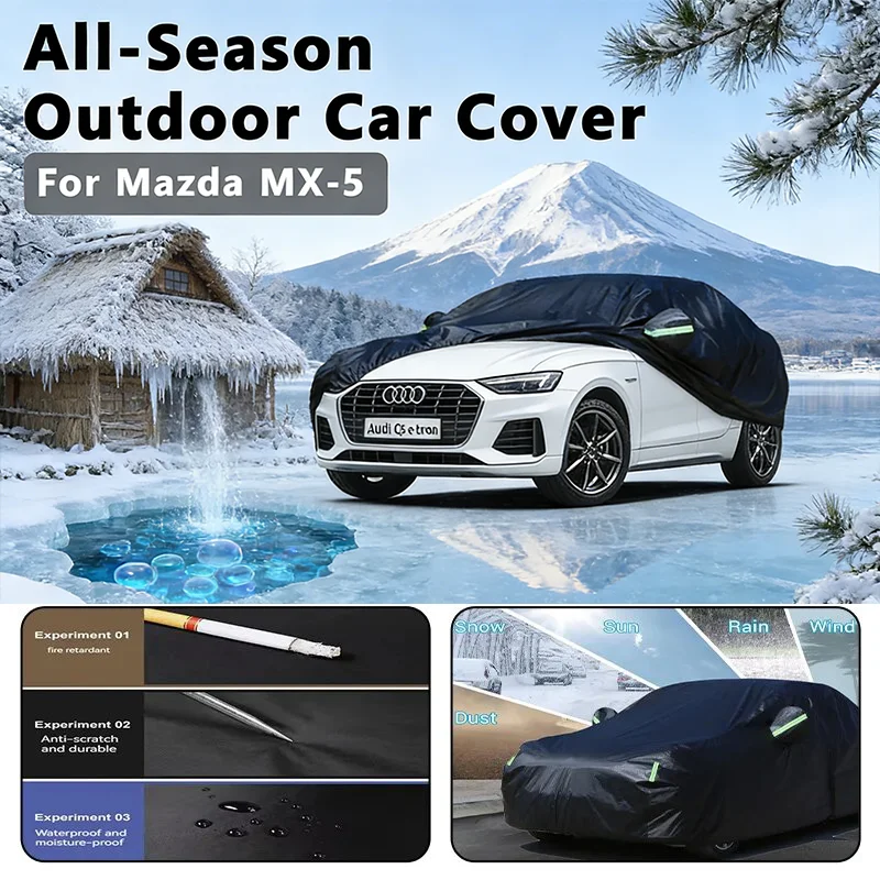 

Наружный автомобильный чехол для AUDI Q5 e-tron — полная защита на открытом воздухе, водонепроницаемый, пылезащитный, термостойкий