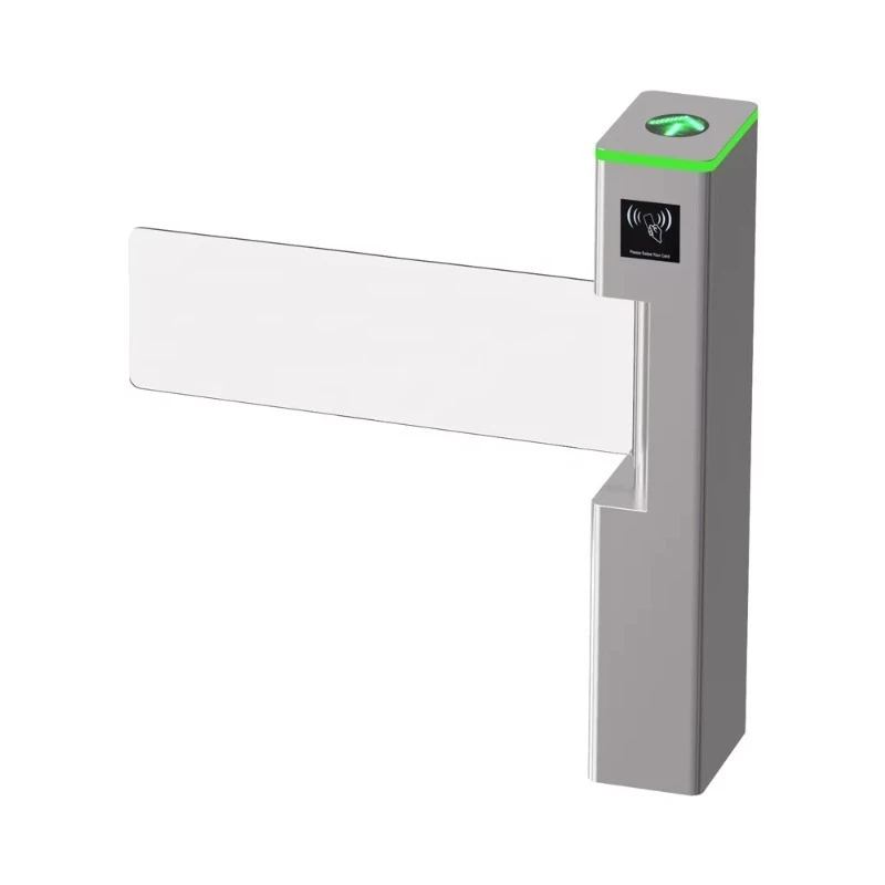 Card Access Control Pedestrian Barrier Gate Half Height Entrance Turnstile