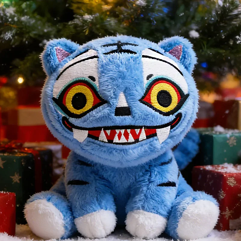 Tiger-Plüschtier, Plüschspielzeug, Weihnachtsgeschenk, K-Pop-Spielzeug, Plüsch-Tiger, Feiertagsgeschenk, Kleine Geburtstagsgeschenke für Kinder, Kinderzimmer-Deko – Detail 2