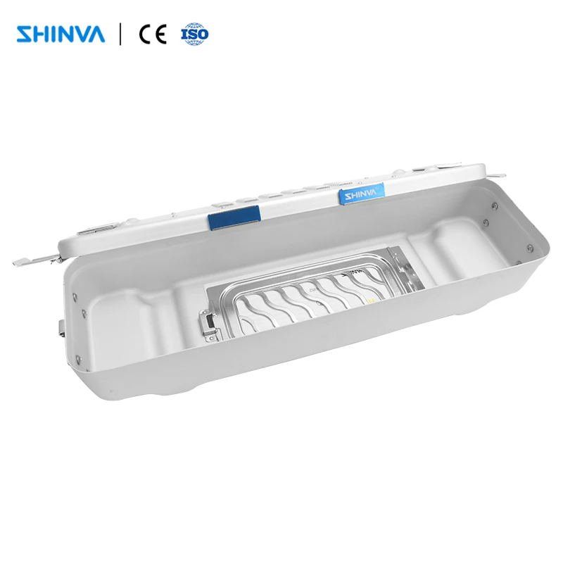 SHINVA Manual Autocalvable Endoscope Sterilization Container Laparoscopic Sterilization Tray