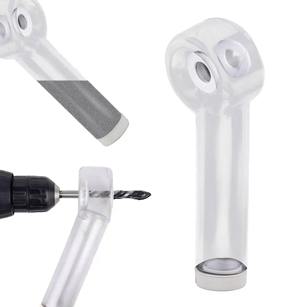 2-in-1 Transparent Electric Drill Dust Cover with Storage Wall Drilling Dustproof Collector Household Power Tool Accessory