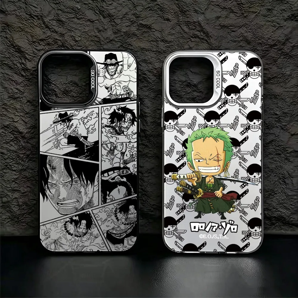Cartoon Luffys Zoros Phone Case for Samsung Galaxy A27 A37 A57 A17 A07 A16 A35 A55 A25 A15 A56 A54 A36 A34 A24 A26 4G 5G