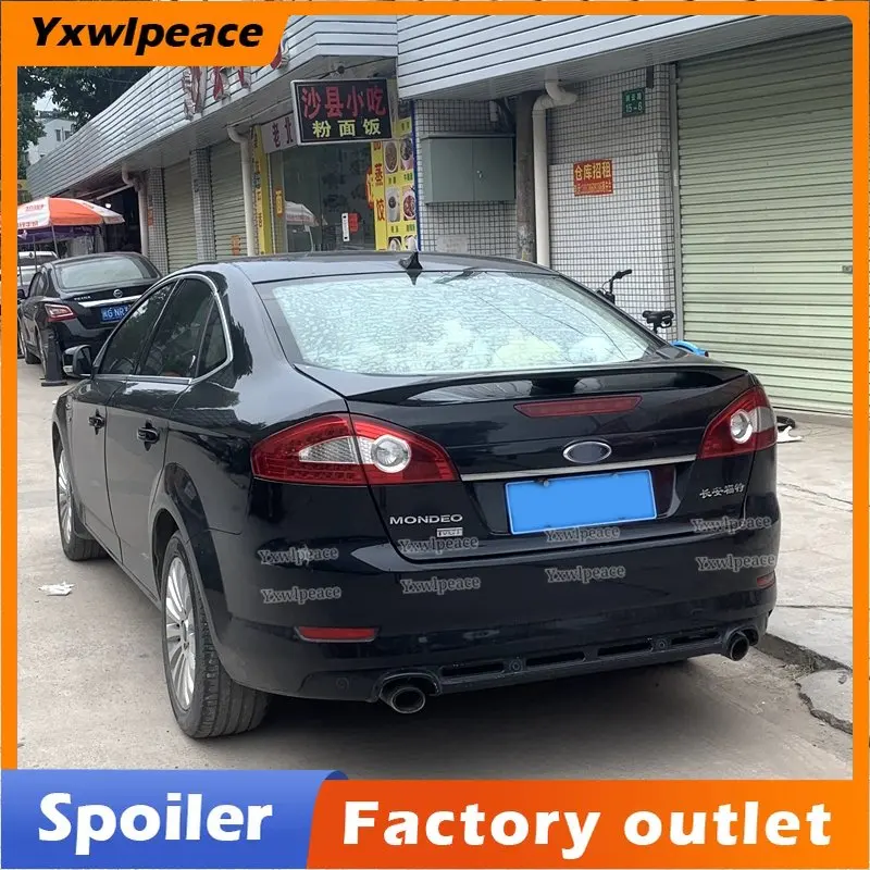 

Спойлер для Ford Mondeo 2007 2008 2009 2010 2011 из АБС-пластика, задний спойлер для багажника, автомобильный Стайлинг