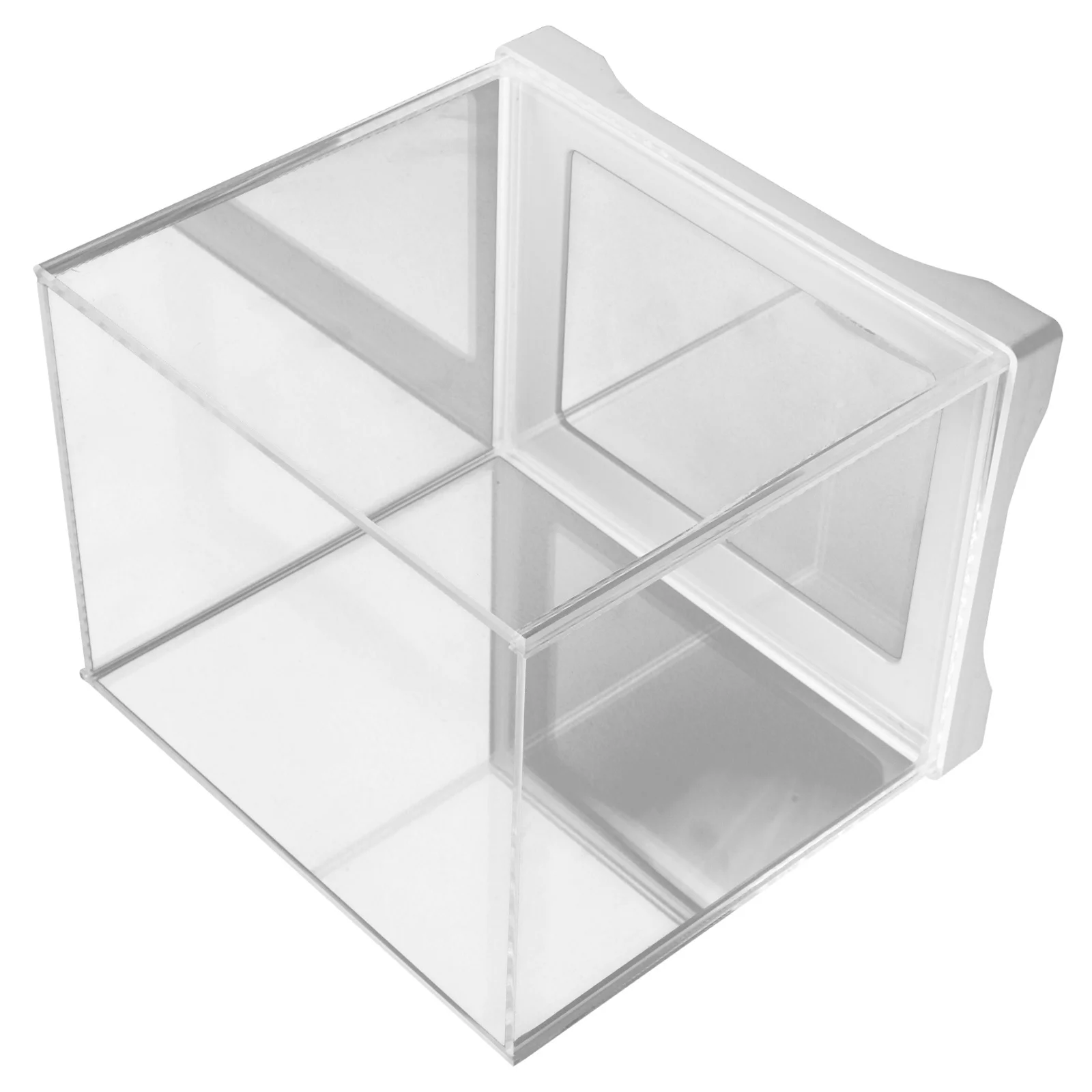 

Small Mini Aquarium Cube Glass Fish Bowl Transparent Desktop Fish Tank for Betta Guppies Water Plants Decorative Home Office
