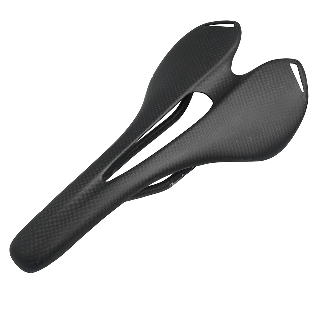 Superlogic-3K Full Carbon Fiber Bicycle Saddle, Matt Bike Cushion, MTB Seat, Cycling Parts, No Logo