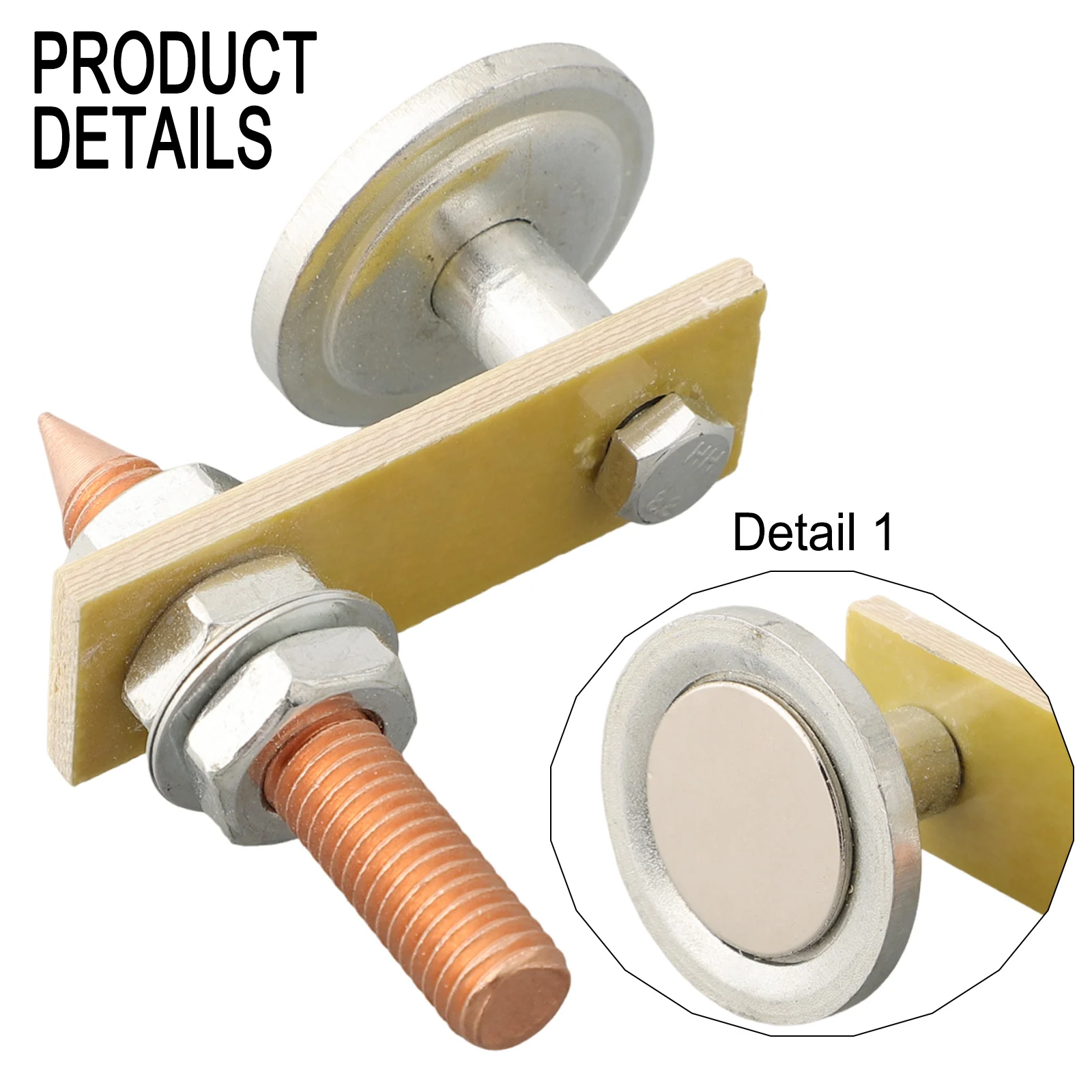

Practical Welding Support Magnetic Support Adjustable Fixture Holder Magnet Head Strong Welder With Copper Tail