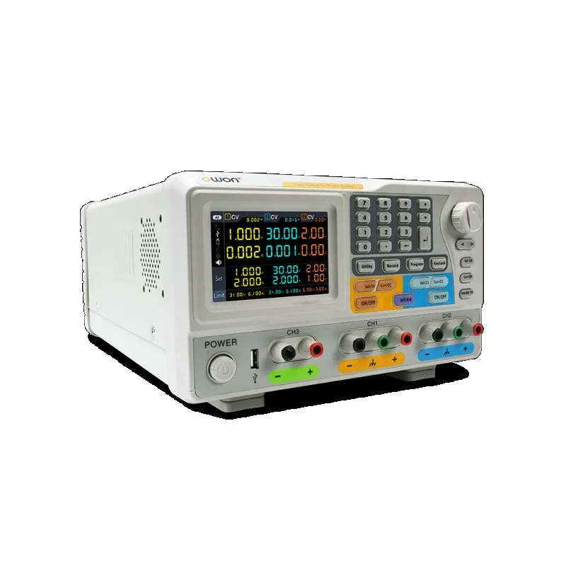 ODP3033 ODP3063 ODP6033 OWON 3-CH Output With 2-CH 0-30V/6A And 0-6V/3A Programmable DC Power Supply