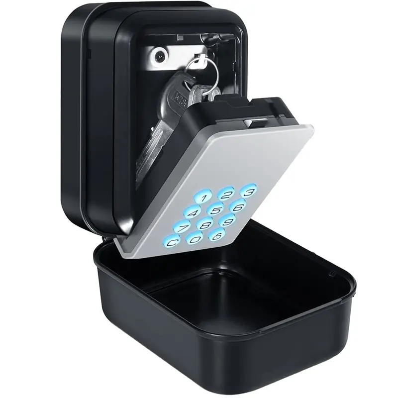 B27B Smart Key Lock Box With Code Bluetooth & PIN Unlock, APP Controlled Digital Lockbox For Keys, Landlords, Families