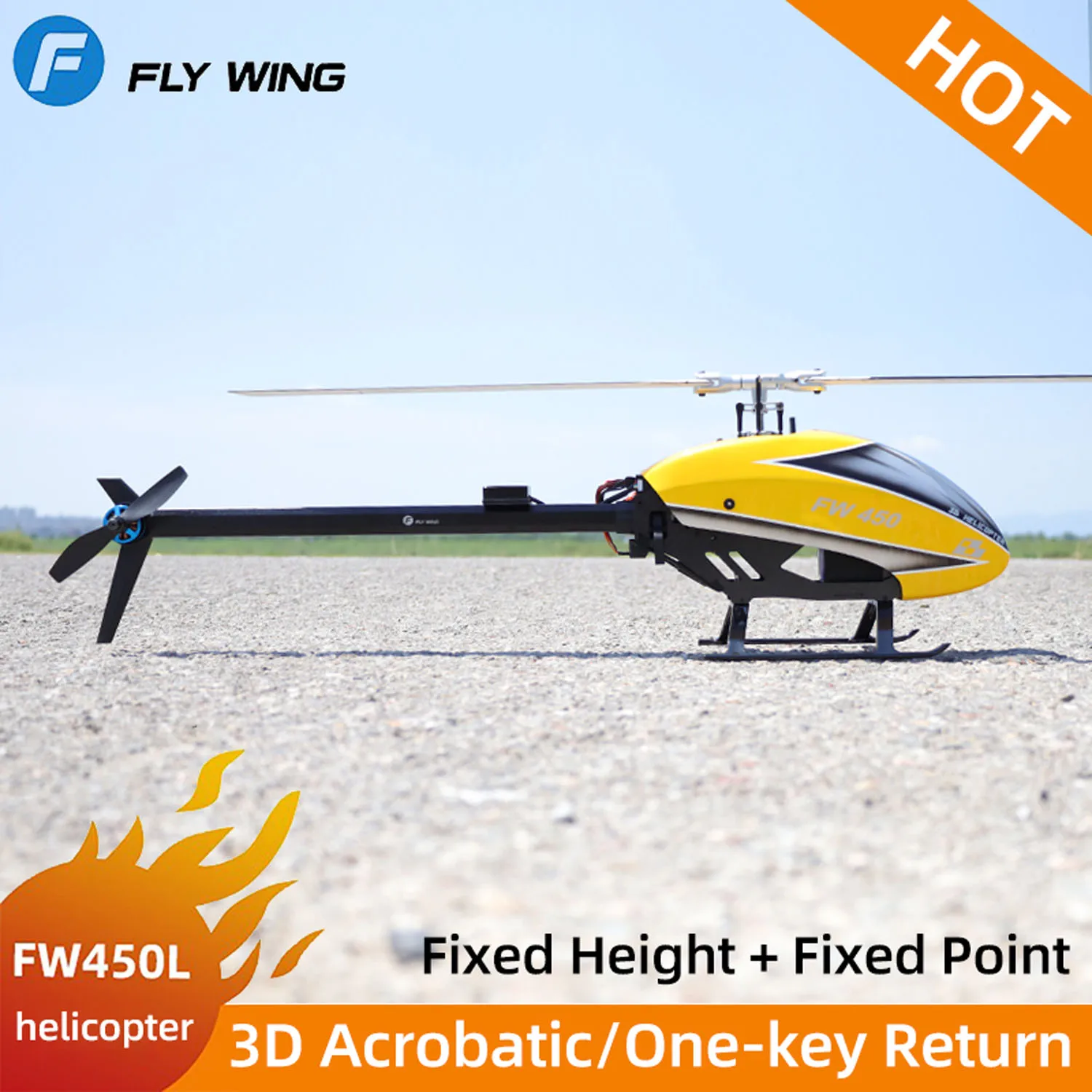 RTF FW450L V2.5 RC Mini helikopter sterowanie radiowe inteligentny dron Model samolotu z GPS jeden klawisz powrotny zawis samolotów zabawki dla