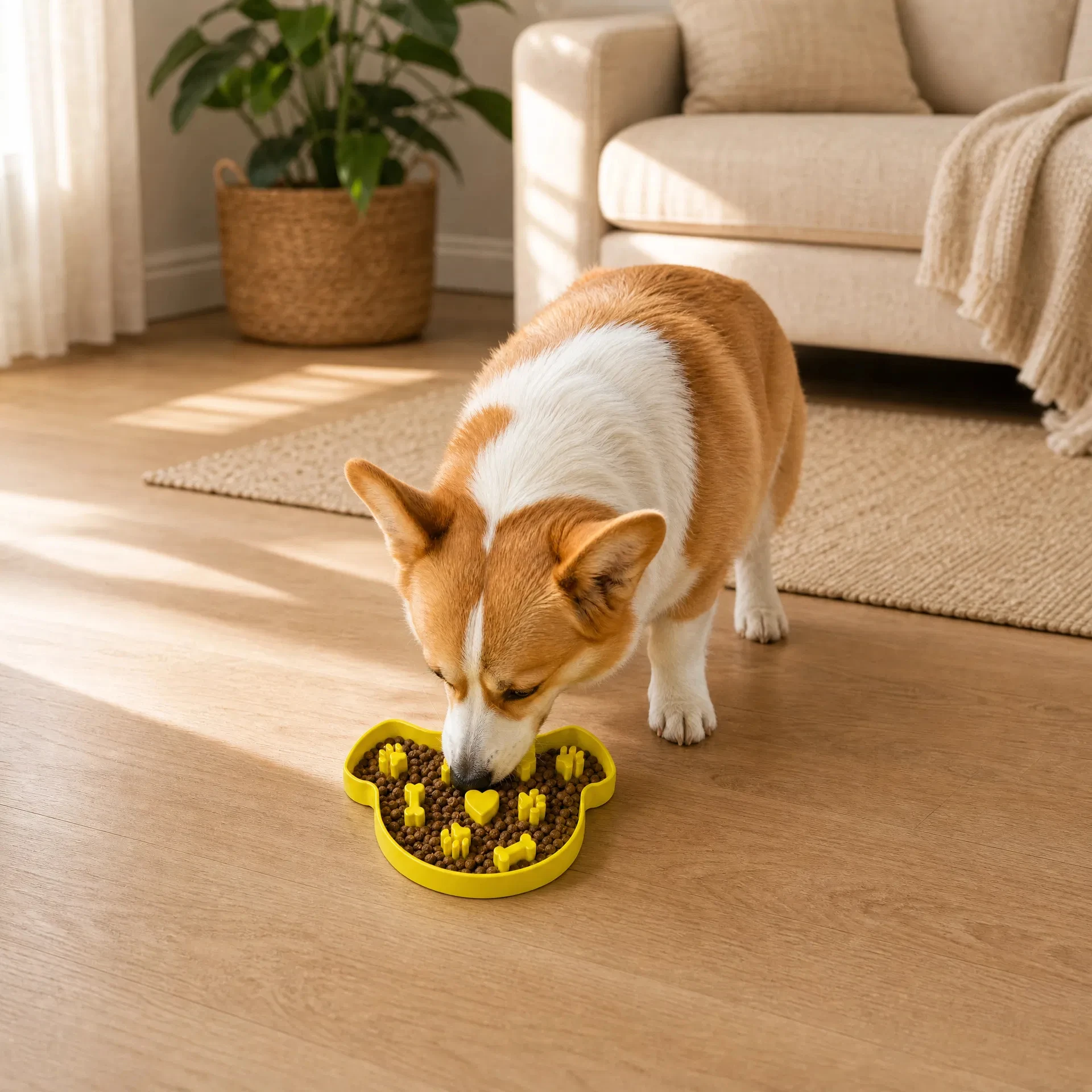 3D Printing In Food - Tigela de Alimentação Lenta para Cães