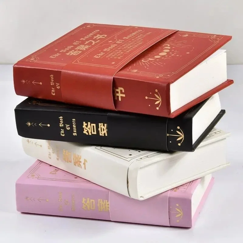 Magical Answer Book Mini Version Bilingual Portable Pocket Book Birthday Gift Creative Notebook Portable Small