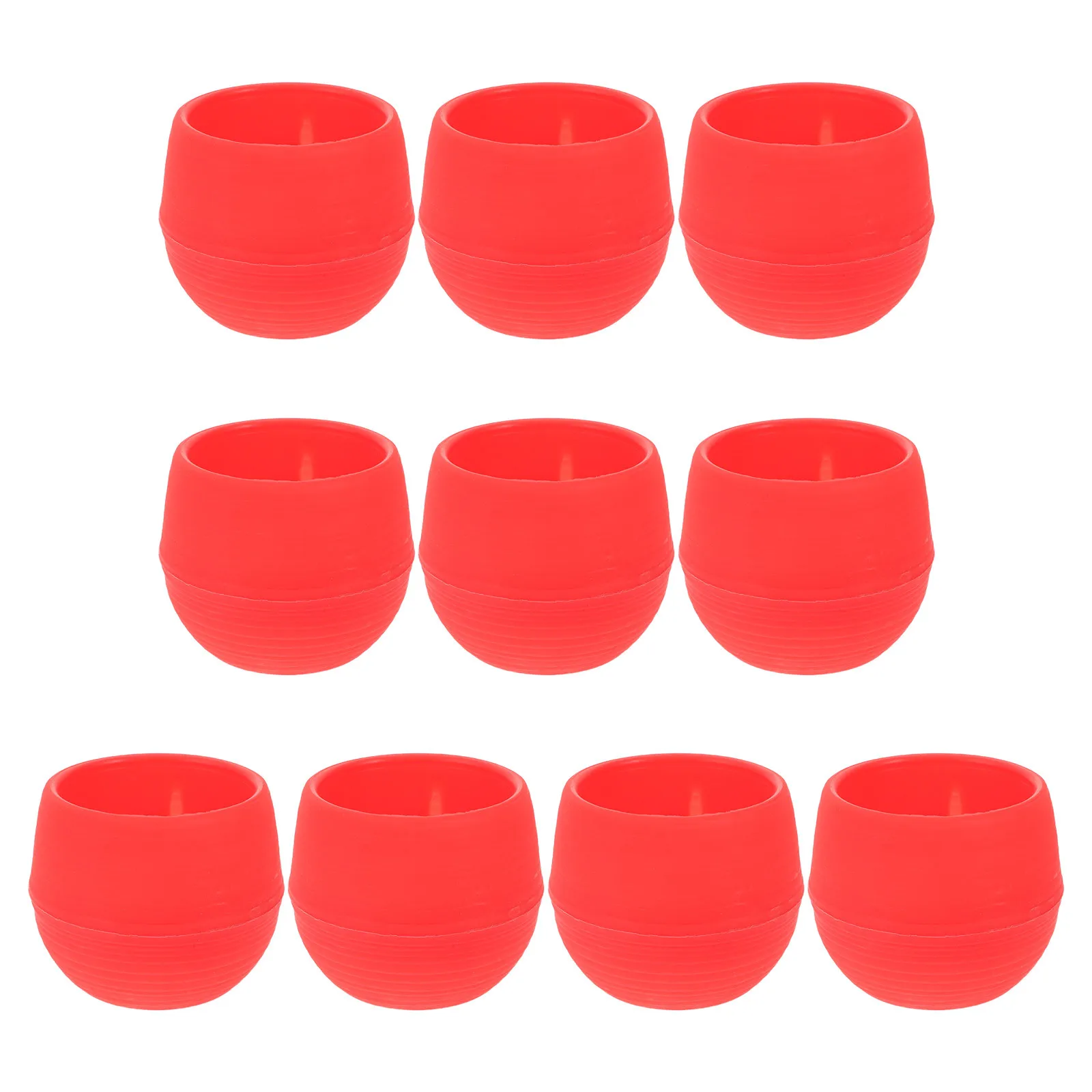 

10Pcs 3 Inch Creative Resin Succulent Pots Mini Planters Automatic Water Absorption Easy Care Unique Design Small Spaces