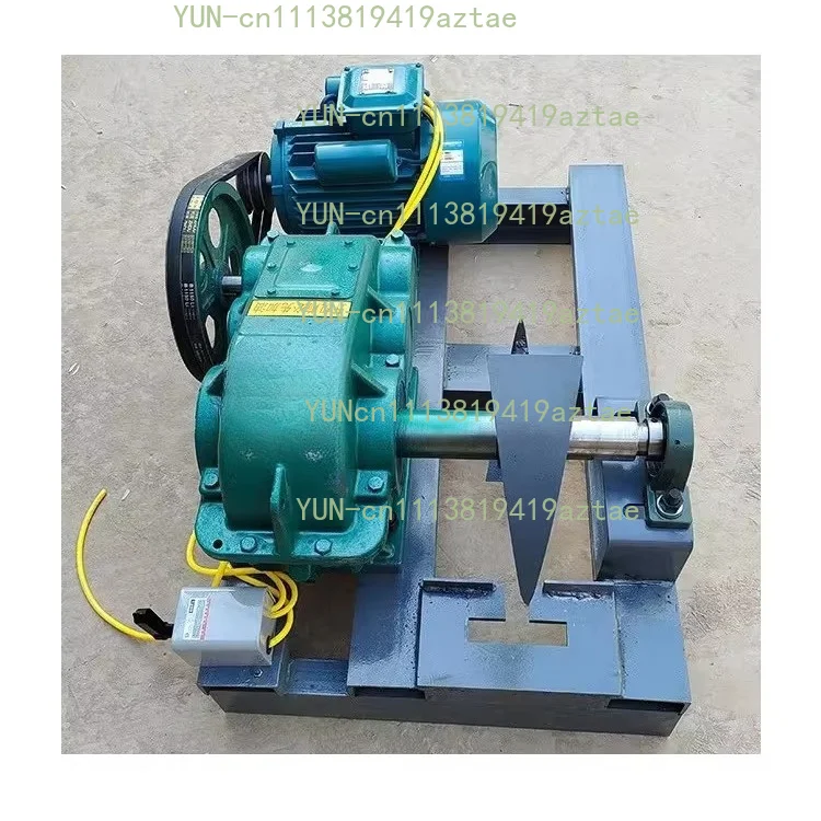 Electric firewood splitter Rural household firewood splitter 220v380v horizontal high-efficiency small firewood cutting machine
