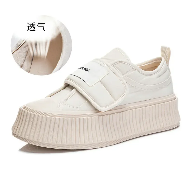 

Canvas Women's Casual Shoes Rabbit Hair Women's Boots Thick Soles Sports Shoes Vulcanized Shoes