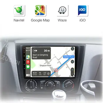 適用於BMW1系列E81 E82 E87 E88自動擋(2004-2012)的Android 16車用收音機,搭配GPS導航、DSP、CarPlay、IPS多媒體顯示器和Serero Auto功能 10 最佳銷售 BMW1系E82 CarPlay - №6